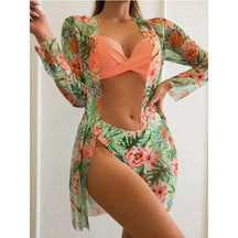 Conjunto Flowers + Saida de Praia